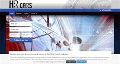 Desktop Screenshot of hrcars.co.uk